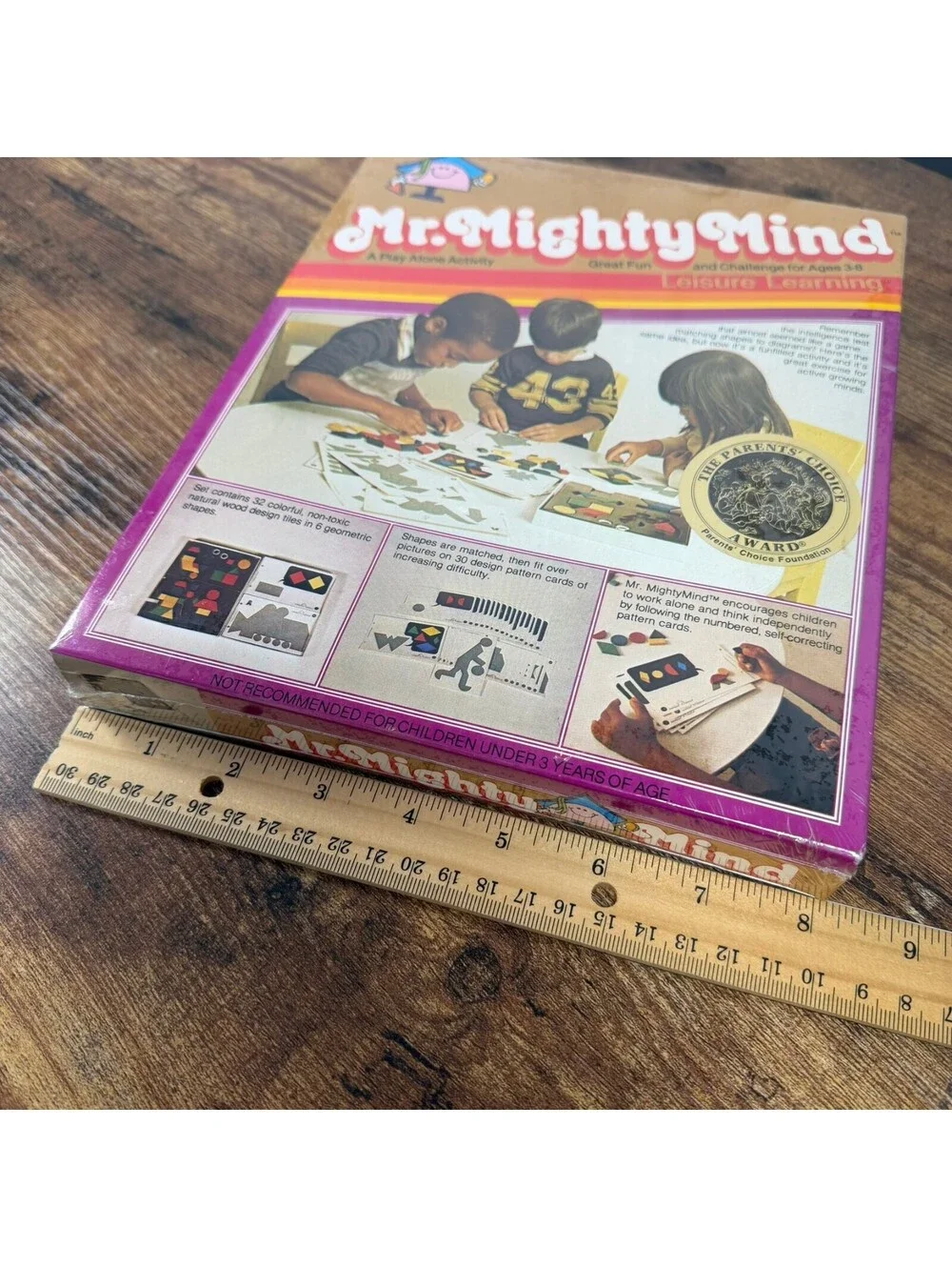 Vintage 1981 Mr. MightyMind Sealed Leisure Learning Play Alone Activity NEW